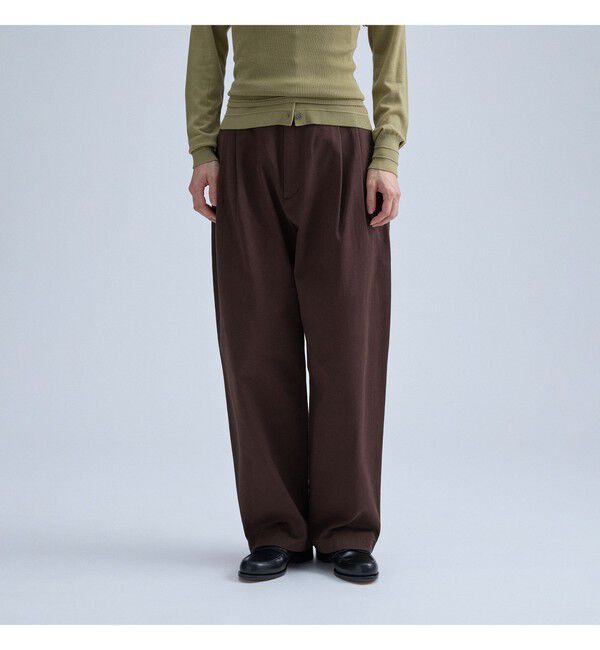 MAAI「Chino Pants」|チノ|BROWN