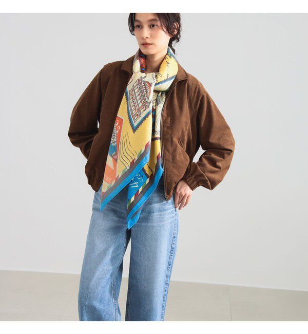 Demi-Luxe BEAMS 「manipuri / タンブル ストール」|ストール|