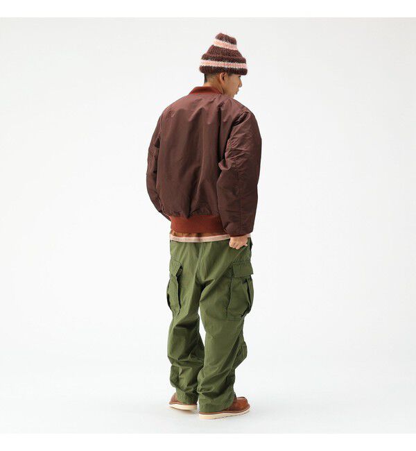 BEAMS「リラックスフィット THERMOLITE(R) MA-1 （撥水）」|ブルゾン・スタジャン|