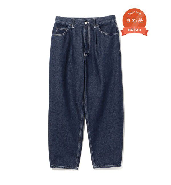 BEAMS「ワイド テーパード デニム」|デニム|INDIGO