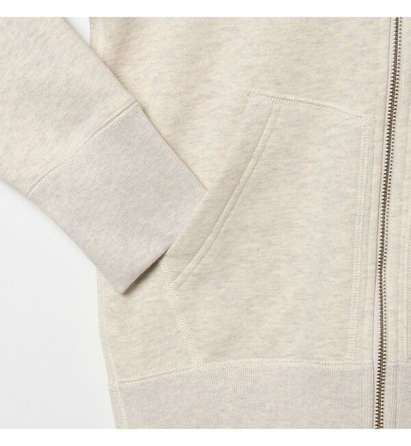 BEAMS PLUS「LOOPWHEELER / 別注 Slim Zip Sweat Hoody」|スウェット・ジャージ|