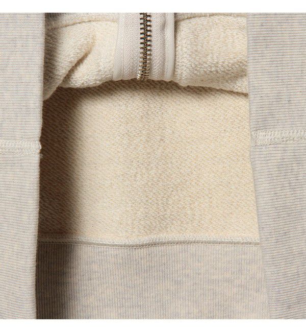 BEAMS PLUS「LOOPWHEELER / 別注 Slim Zip Sweat Hoody」|スウェット・ジャージ|
