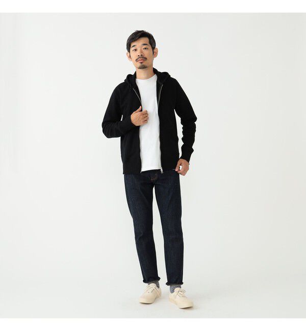 BEAMS PLUS「LOOPWHEELER / 別注 Slim Zip Sweat Hoody」|スウェット・ジャージ|