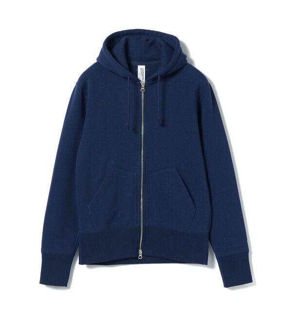 BEAMS PLUS「LOOPWHEELER / 別注 Slim Zip Sweat Hoody」|スウェット・ジャージ|