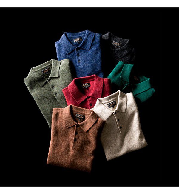 BEAMS PLUS「BEAMS PLUS / 9ゲージ ニット ポロ」|ポロシャツ|