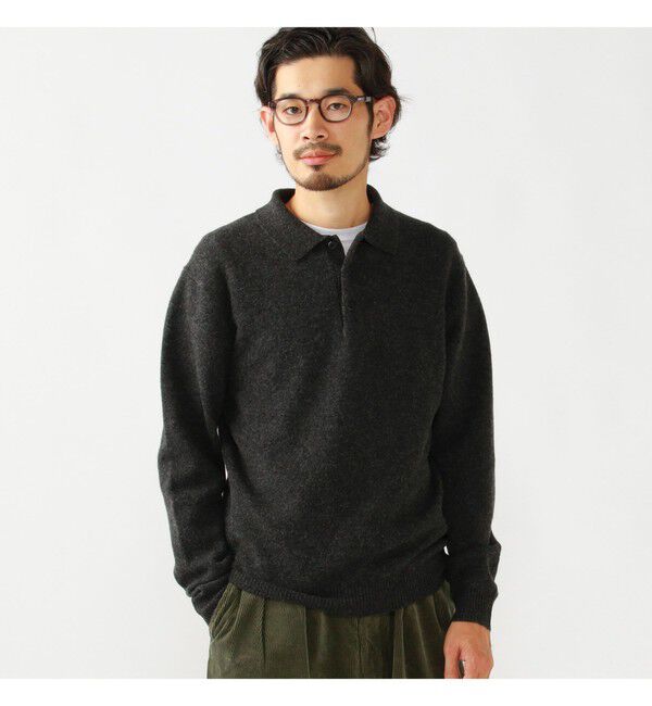 BEAMS PLUS「BEAMS PLUS / 9ゲージ ニット ポロ」|ポロシャツ|
