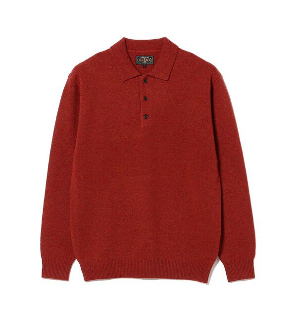 BEAMS PLUS「BEAMS PLUS / 9ゲージ ニット ポロ」|ポロシャツ|