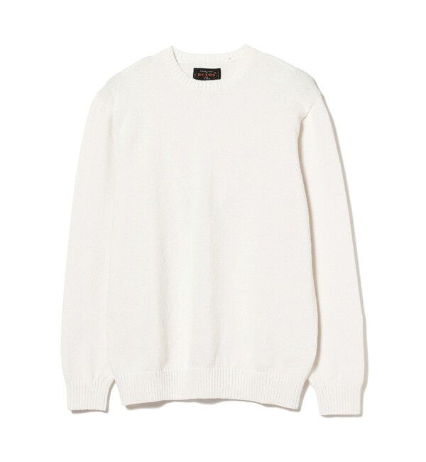 BEAMS PLUS「Crew LilyYarn 7G」|ニット・セーター|