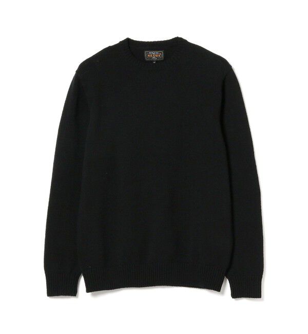 BEAMS PLUS「Crew LilyYarn 7G」|ニット・セーター|