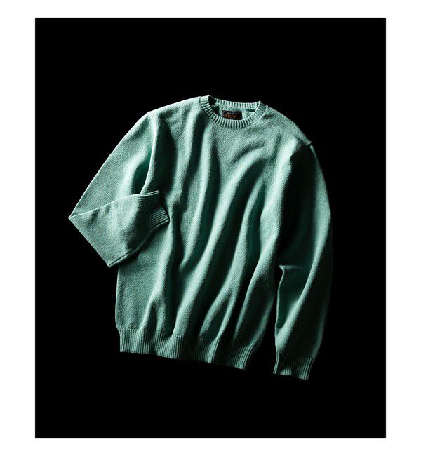 BEAMS PLUS「Crew LilyYarn 7G」|ニット・セーター|