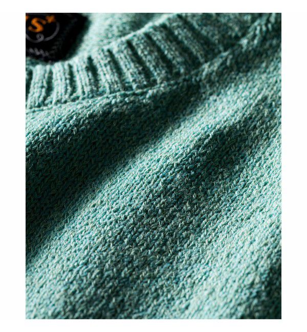 BEAMS PLUS「Crew LilyYarn 7G」|ニット・セーター|