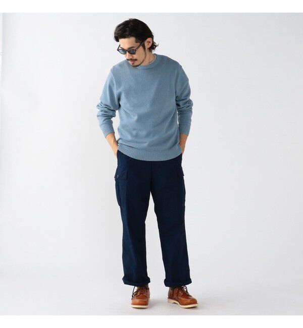 BEAMS PLUS「Crew LilyYarn 7G」|ニット・セーター|