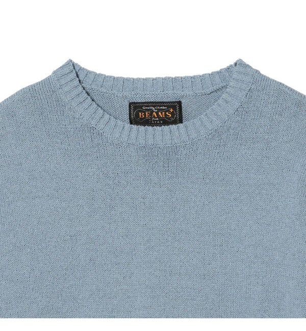 BEAMS PLUS「Crew LilyYarn 7G」|ニット・セーター|