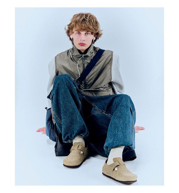 BEAMS「【別注】BIRKENSTOCK / LONDON BONE PATTERN」|サンダル|