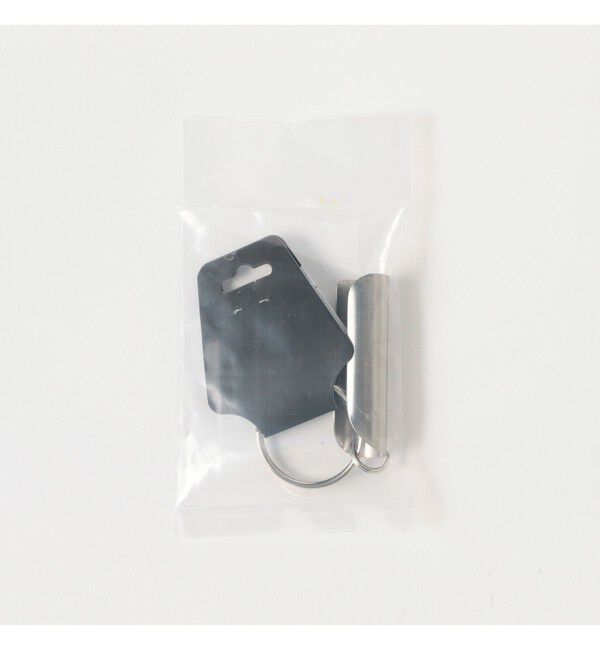 bPr BEAMS「TALLAC HOUSE / LIP BALM HOLDER STAINLESS STEEL」|キーケース|