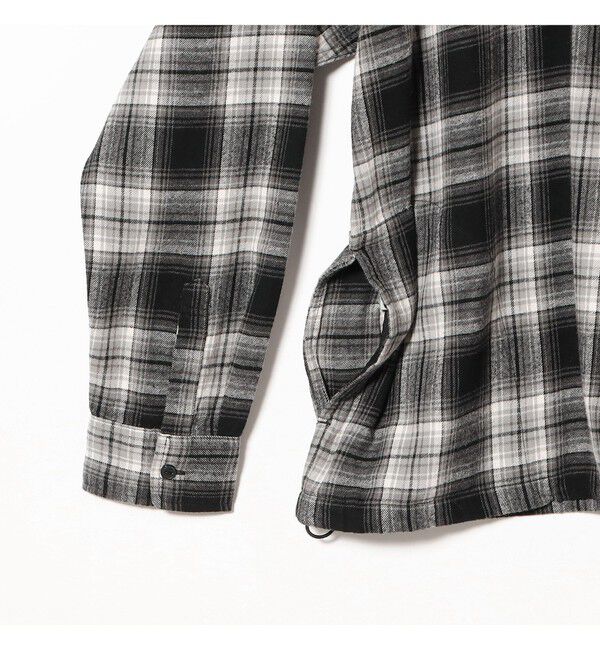 BEAMS「ハーフジップ プルオーバー シャツ」|シャツ・ブラウス|