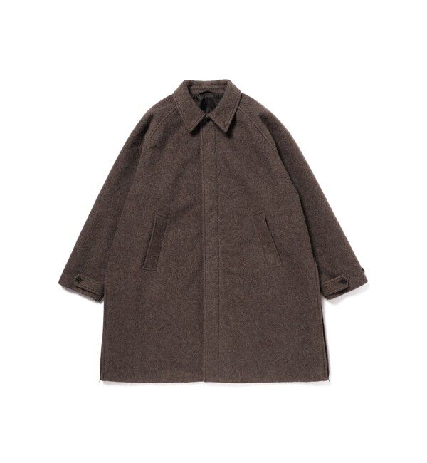 BEAMS「フリース ステンカラーコート」|ダッフルコート|