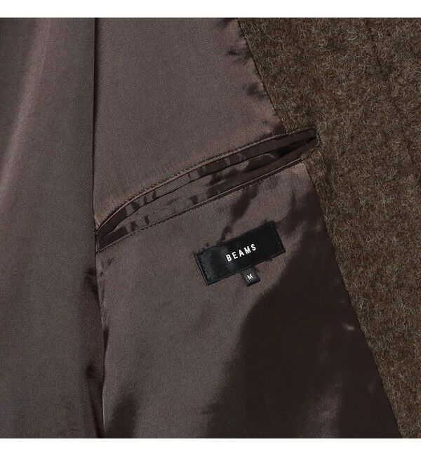 BEAMS「フリース ステンカラーコート」|ダッフルコート|