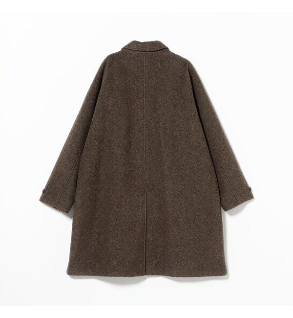 BEAMS「フリース ステンカラーコート」|ダッフルコート|