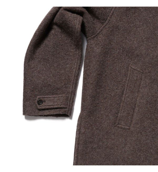 BEAMS「フリース ステンカラーコート」|ダッフルコート|