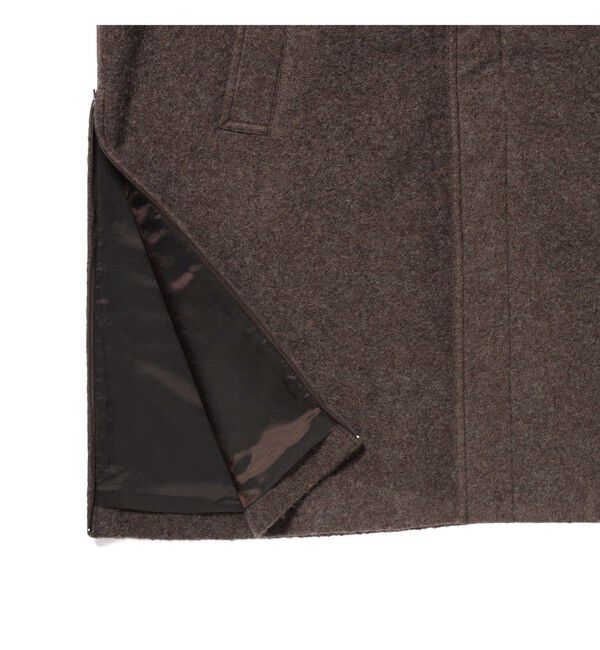 BEAMS「フリース ステンカラーコート」|ダッフルコート|