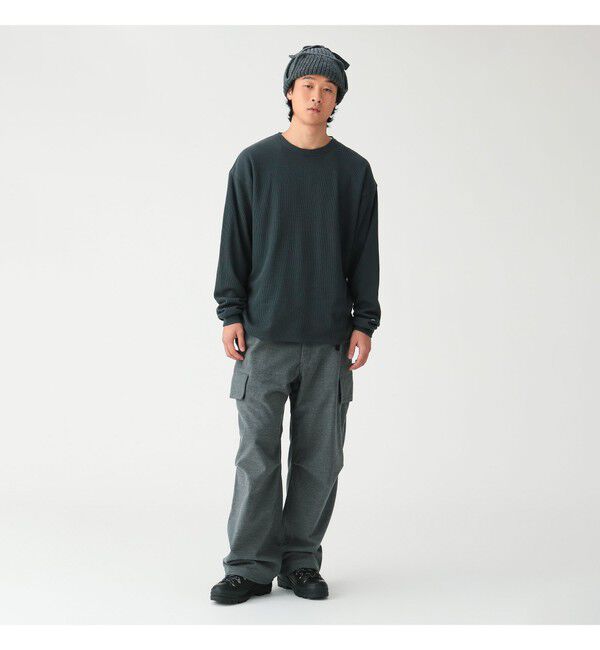 BEAMS「【別注】Gramicci / フランネルカーゴパンツ」|チノ|