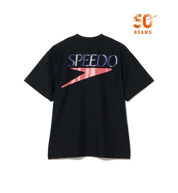 BEAMS「【別注】Speedo / Logo Tee 26SS」|Tシャツ・カットソー|BLACK
