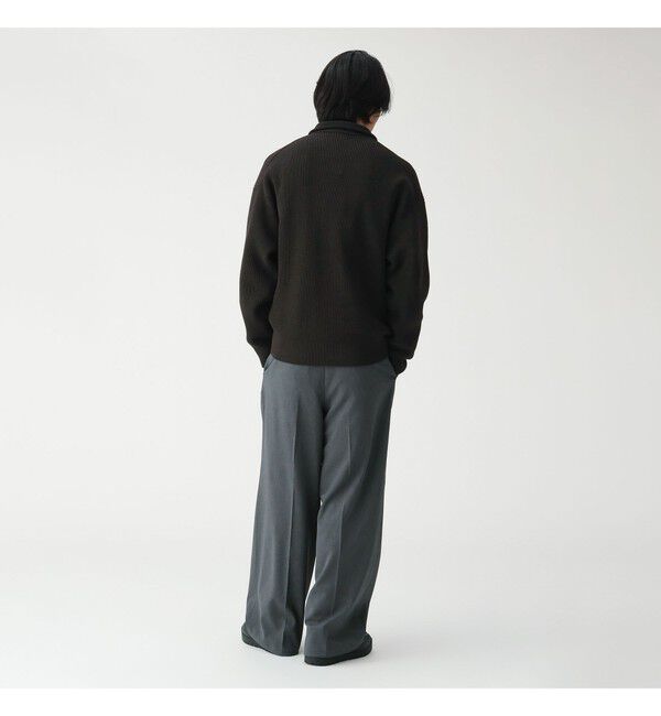 BEAMS「BEAMS｜【別注】FRED PERRY / Drivers Knit 26FW」|ニット・セーター|