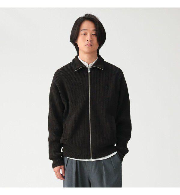 BEAMS「BEAMS｜【別注】FRED PERRY / Drivers Knit 26FW」|ニット・セーター|