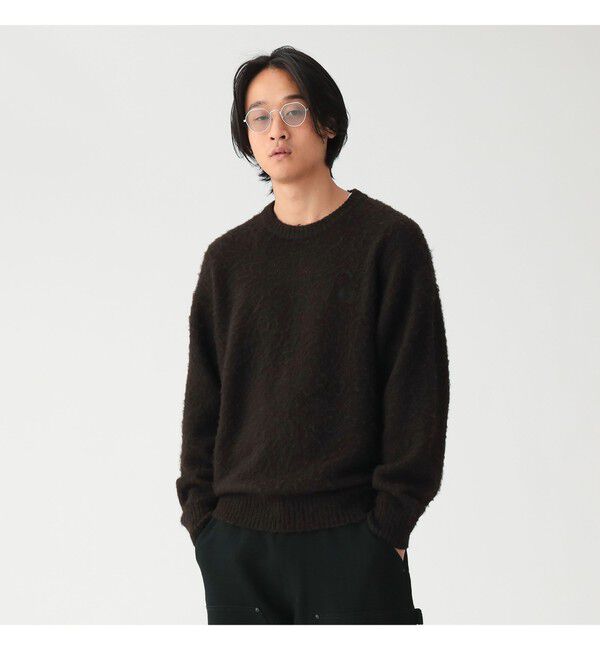 BEAMS「【別注】FRED PERRY / フラッフィーニット 26FW」|ニット・セーター|