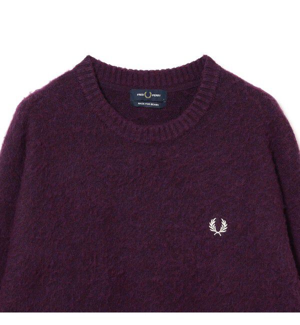 BEAMS「【別注】FRED PERRY / フラッフィーニット 26FW」|ニット・セーター|