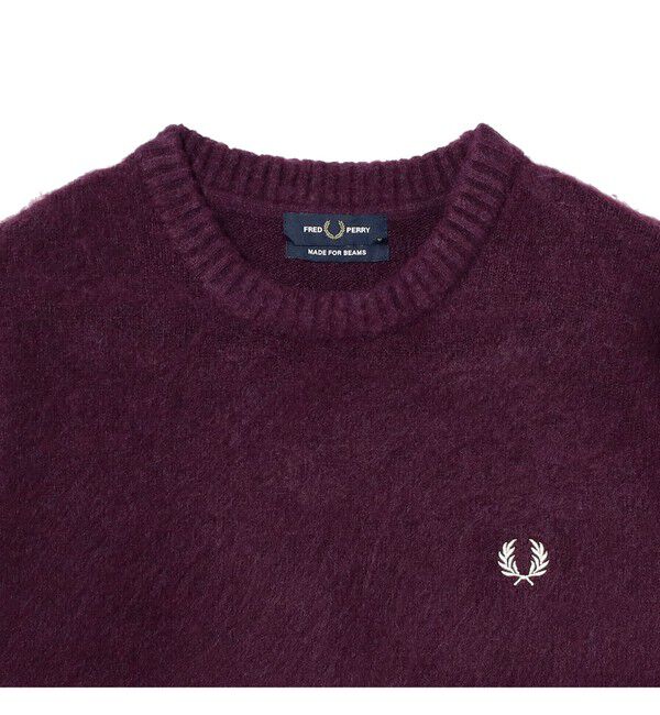 BEAMS「【別注】FRED PERRY / フラッフィーニット 26FW」|ニット・セーター|