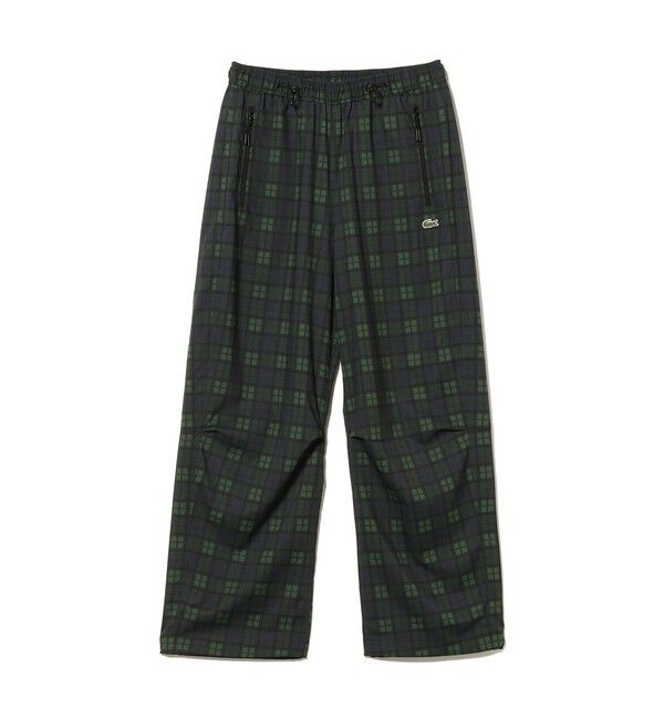 BEAMS「【別注】LACOSTE / Plaid Pants」|チノ|