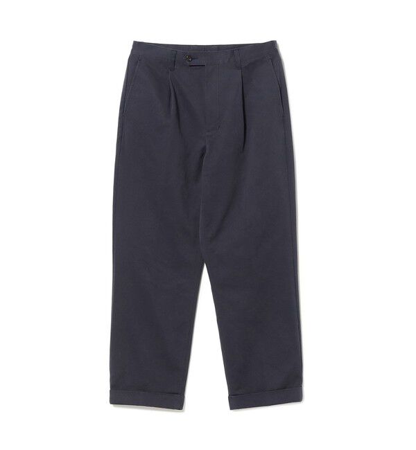 BEAMS PLUS「1 Pleat 62 Twill」|チノ|NAVY