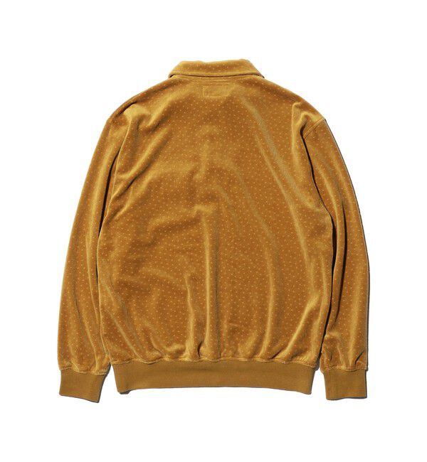 BEAMS PLUS「Knit Polo Velour」|ポロシャツ|