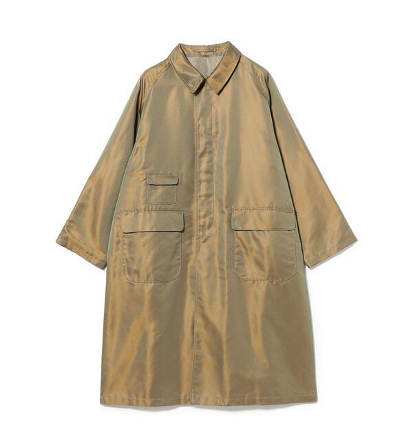 BEAMS PLUS「Over Coat Silk Chambray」|ダッフルコート|