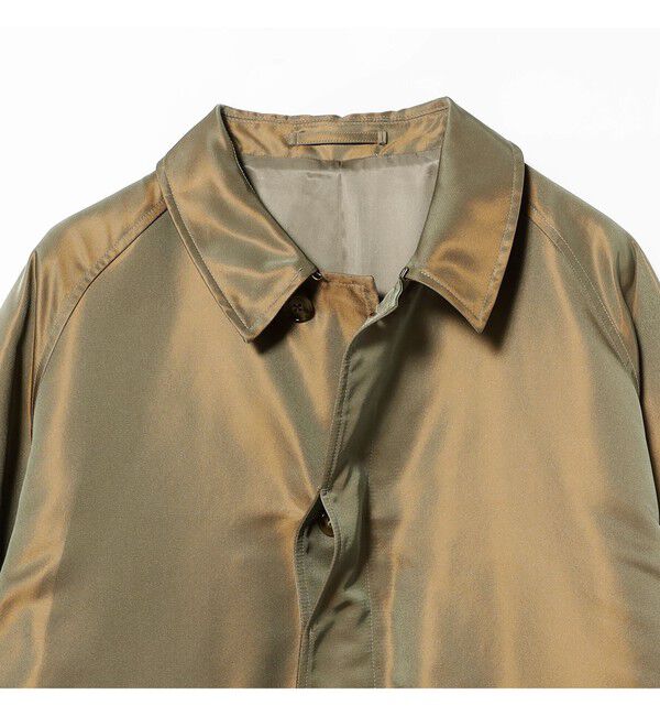 BEAMS PLUS「Over Coat Silk Chambray」|ダッフルコート|
