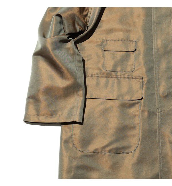 BEAMS PLUS「Over Coat Silk Chambray」|ダッフルコート|