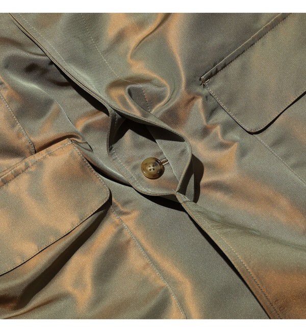 BEAMS PLUS「Over Coat Silk Chambray」|ダッフルコート|