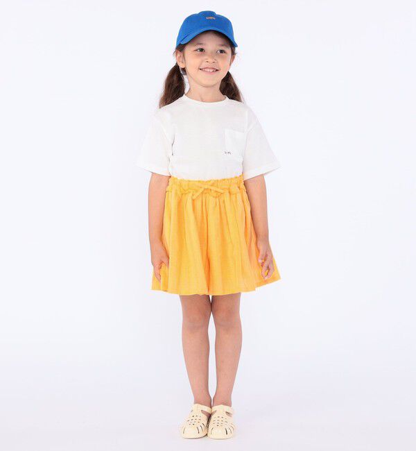 SHIPS KIDS「【累計販売数1万枚突破!!】【WEB限定】SHIPS KIDS:100～160cm /SHIPS マイクロロゴ Tシャツ」|Tシャツ・カットソー|