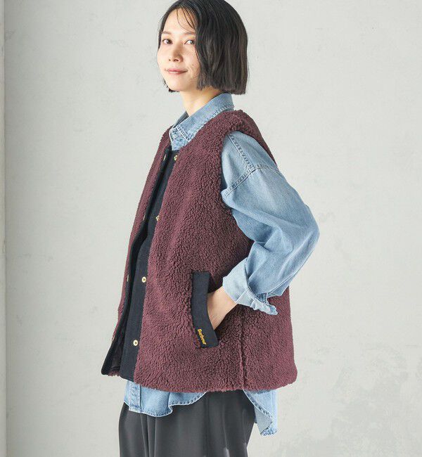 SHIPS for women「【一部SHIPS別注】Barbour: DULSIE LINER」|ベスト・ジレ|