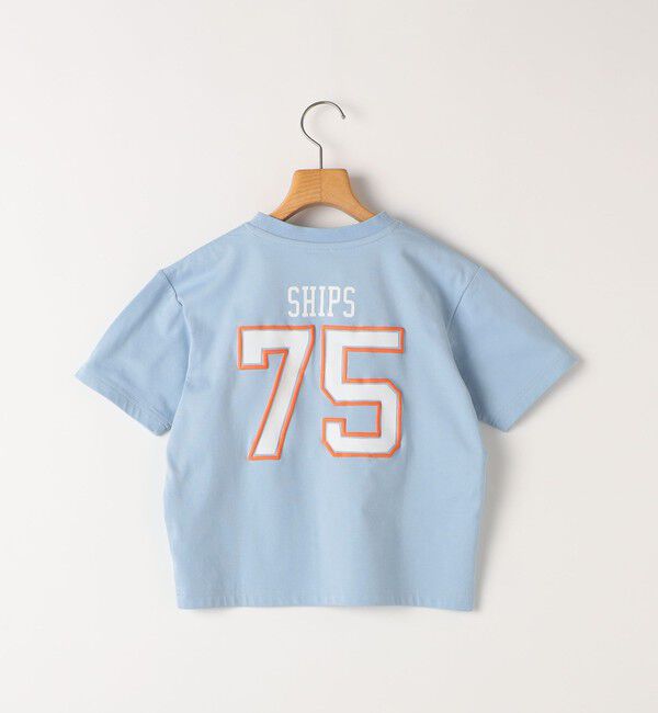 SHIPS KIDS「SHIPS KIDS:100～130cm /  ナンバリング デザイン 半袖 Tシャツ」|Tシャツ・カットソー|