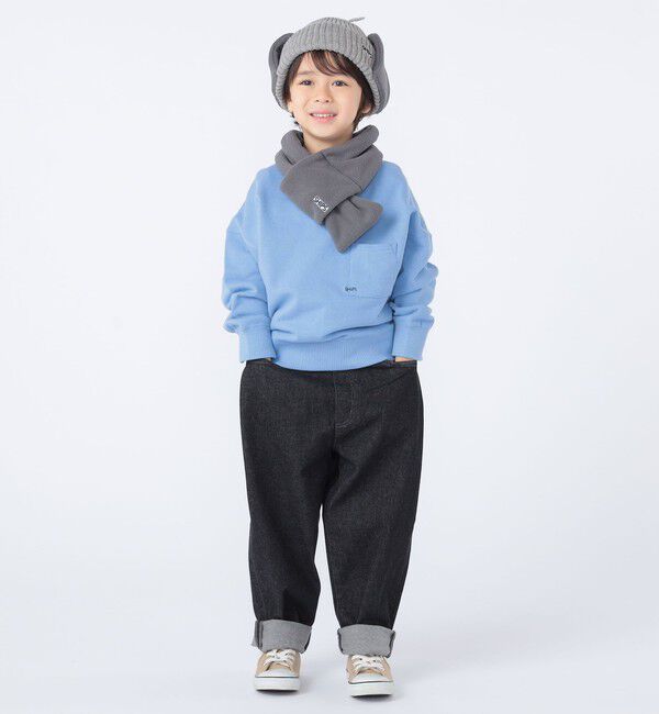 SHIPS KIDS「【WEB限定】SHIPS KIDS:100～160cm / NEW マイクロ ロゴ スウェット」|スウェット・ジャージ|