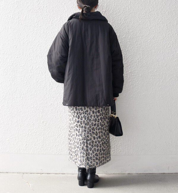 SHIPS any「《一部追加予約》【WEB限定】中綿 ダブル ジップ スタンド ブルゾン」|ブルゾン・スタジャン|