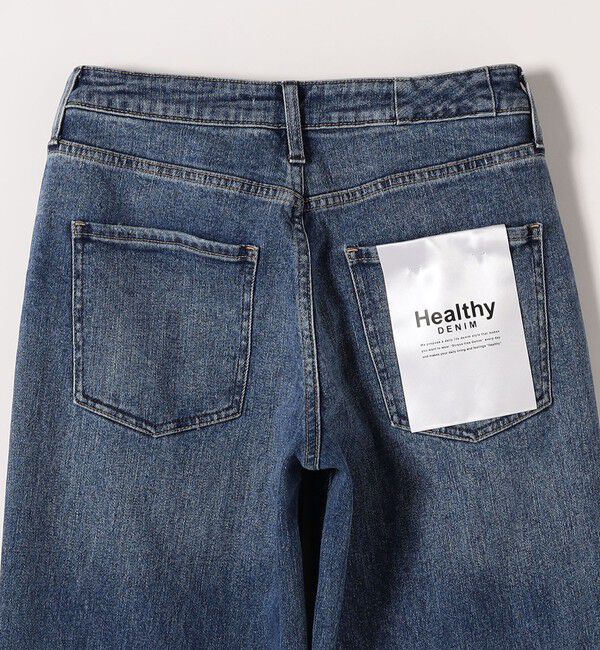 SHIPS any「Healthy DENIM:〈洗濯機可能〉Pink Pepper Midrise ストレート デニム パンツ」|デニム|