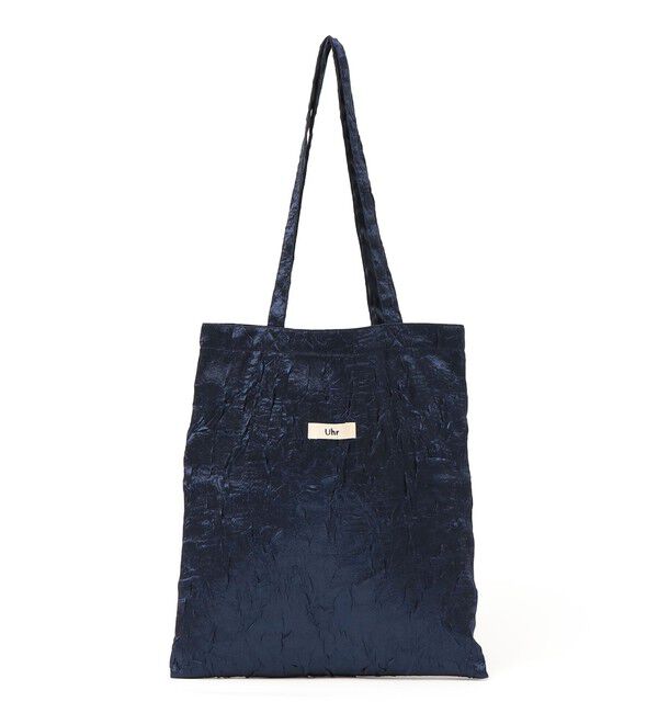 SHIPS for women「【SHIPS別注】Uhr: クラッシュ サテン トート バッグ」|トートバッグ|