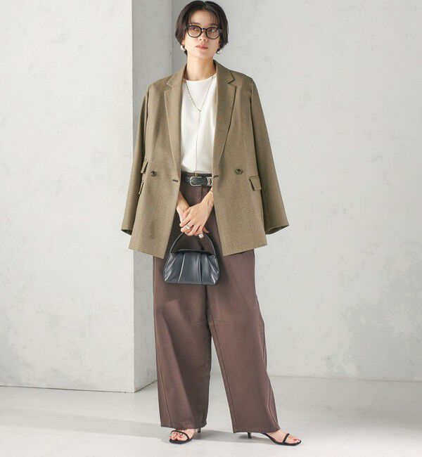 SHIPS for women「〈洗濯機可能〉アムンゼンダブル クロス プルオーバー」|Tシャツ・カットソー|