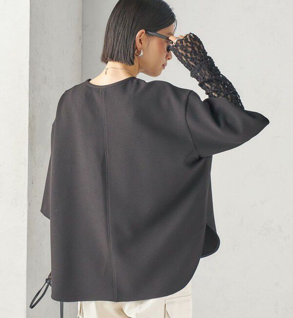 SHIPS for women「〈洗濯機可能〉アムンゼンダブル クロス プルオーバー」|Tシャツ・カットソー|