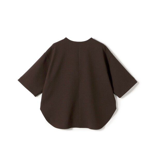 SHIPS for women「〈洗濯機可能〉アムンゼンダブル クロス プルオーバー」|Tシャツ・カットソー|