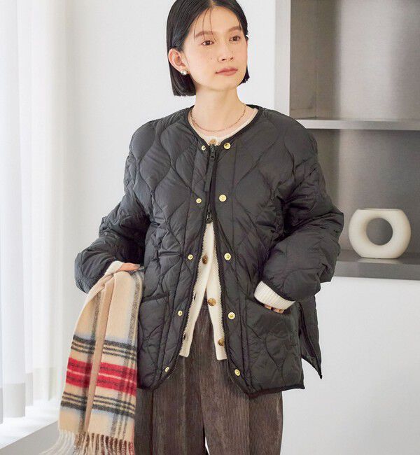 SHIPS for women「《一部予約》【SHIPS別注】TAION:〈手洗い可能〉リバーシブル マルチ WAY ダウン ジャケット」|ダウン|